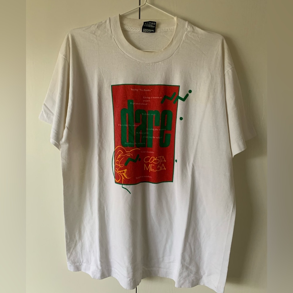 Vintage DARE Program T-Shirt (Costa Mesa)